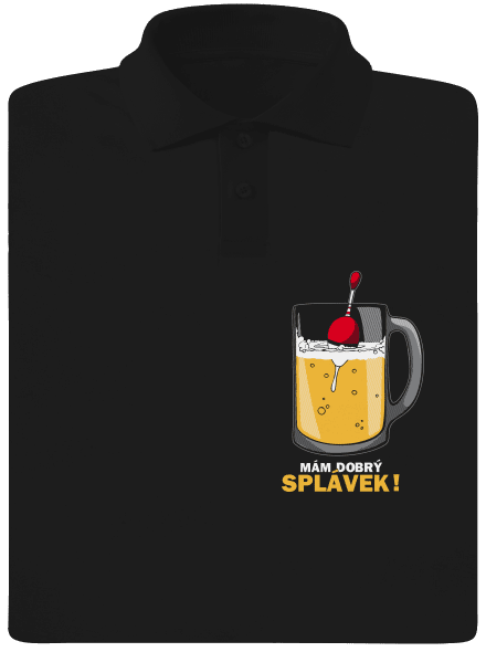 Splávek pánská polokošile Black