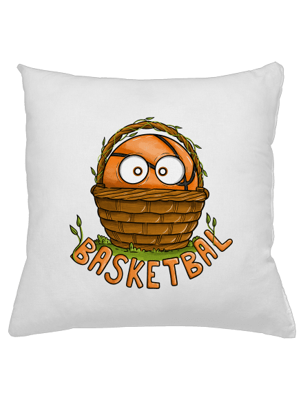 Basketbal polštář White