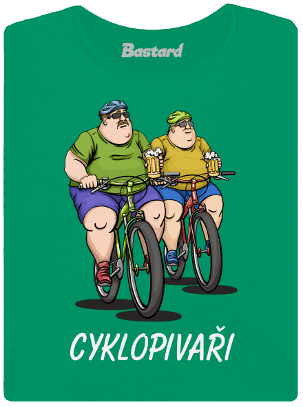 Cyklopivaři dámské tričko Kelly Green Mal