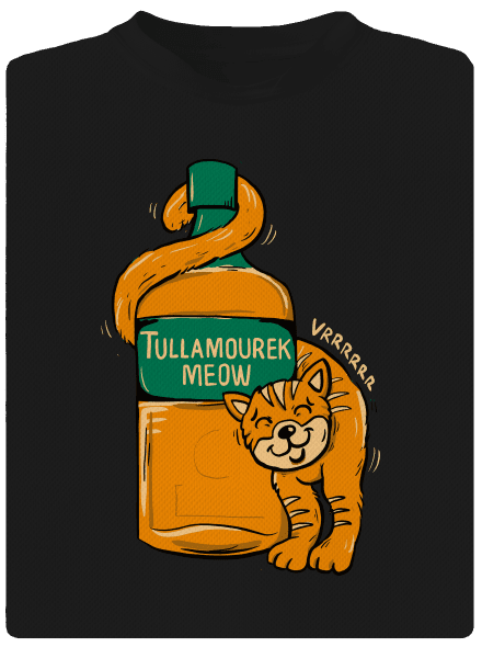 Tullamourek dětské sportovní tričko Black