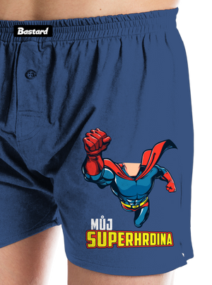 Můj superhrdina pánské trenky Blue