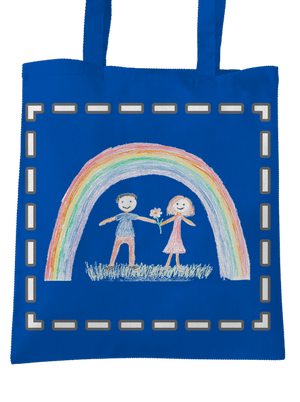 Dětské kresby - nahraj vlastní taška Bright Royal