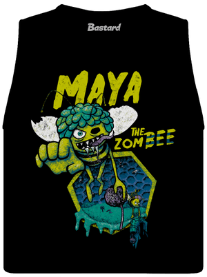 Zombee Mája dámské tílko volné Black