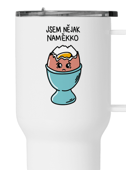 Naměkko termohrnek White