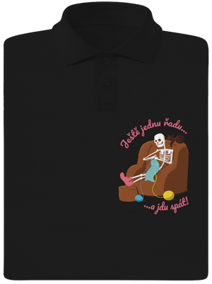 Ještě jednu řadu pánská polokošile Black