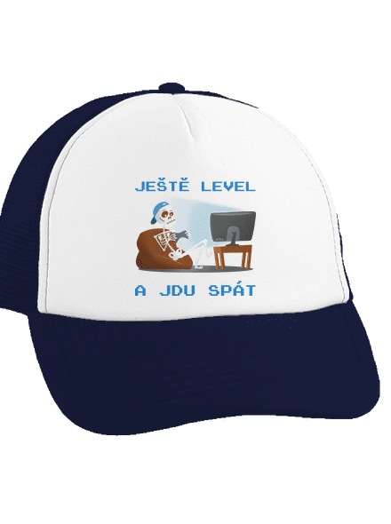 Ještě level kšiltovka truckerka French Navy cap