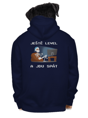 Ještě level pánská mikina na zip Navy