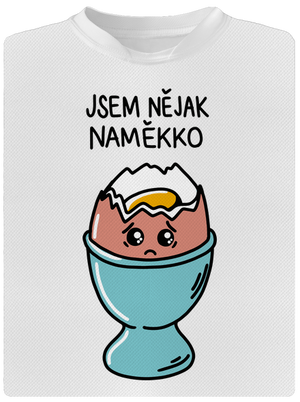 Naměkko dětské sportovní tričko White