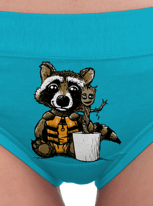 Strážci galaxie dámské kalhotky Turquoise