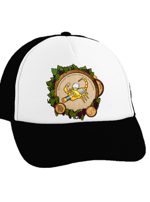 Vinný horoskop: Štír kšiltovka truckerka Black cap