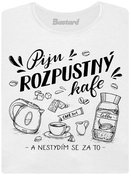 B12: Piju rozpustný dámské tričko premium White