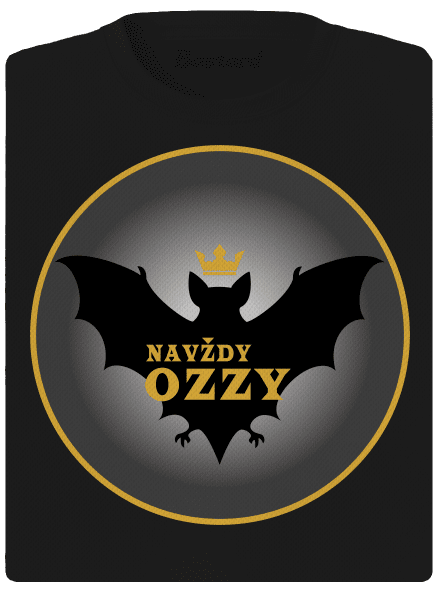Navždy Ozzy dámské sportovní tričko Black