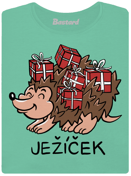 Ježíček dámské tričko premium Mint Mal
