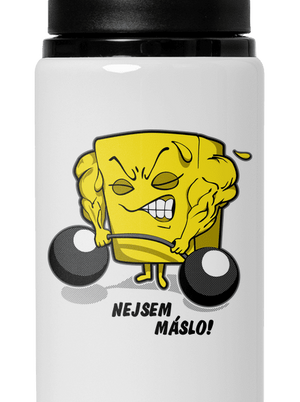 Nejsem máslo lahev na vodu White