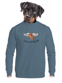 unisex mikina bez kapuce