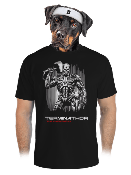 TerminaThor pánské sportovní tričko Black