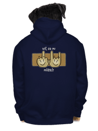 pánská mikina na zip