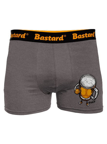 Pivot boxerky Gray Melange
