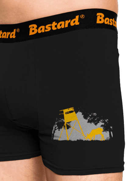 Lesní harmonie boxerky Black