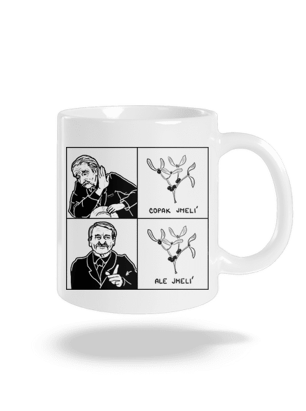 Cimrman: Copak jmelí klasický hrnek White
