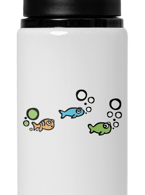 Nehoda lahev na vodu White