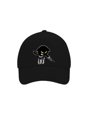 Čičina kšiltovka baseballka Black