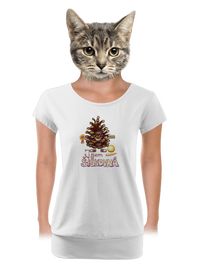 dámské tričko s lemem