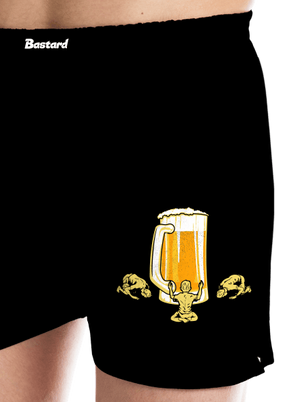 Piviště pánské trenky Black