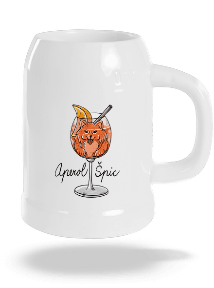 Aperol Špic půllitr White