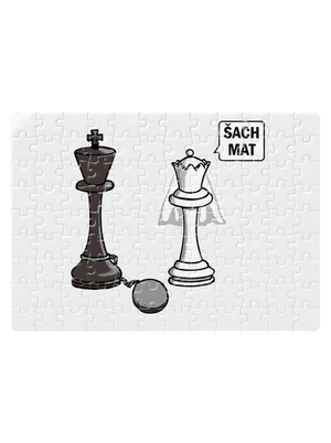 Šach mat puzzle White