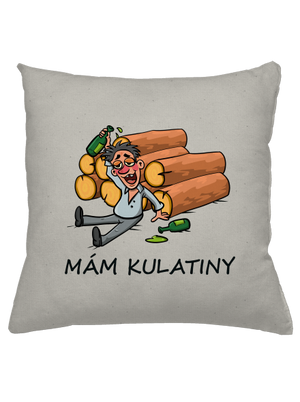 Mám kulatiny polštář Stracciatella