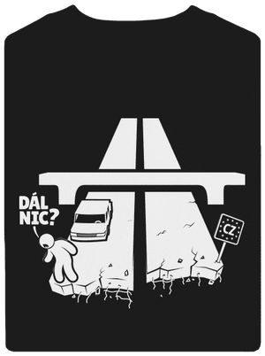 Dál nic unisex mikina bez kapuce Black