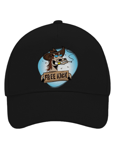 Free kick kšiltovka baseballka Black