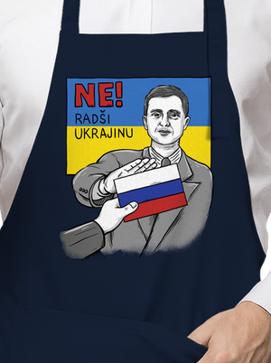 Ne! Radši Ukrajinu zástěra Navy