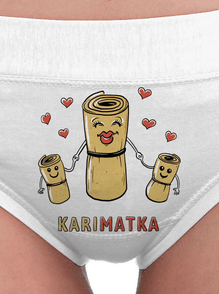 Karimatka dámské kalhotky White