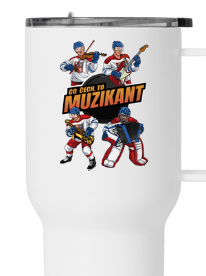 Co Čech, to hokejista termohrnek White