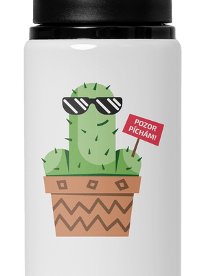 Pozor píchám lahev na vodu White