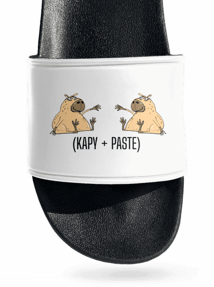 Kapy paste pantofle White