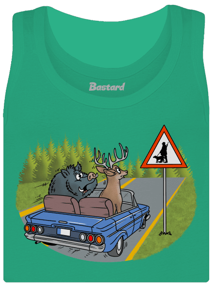 Myslivec dámské tílko klasické Mint Mal