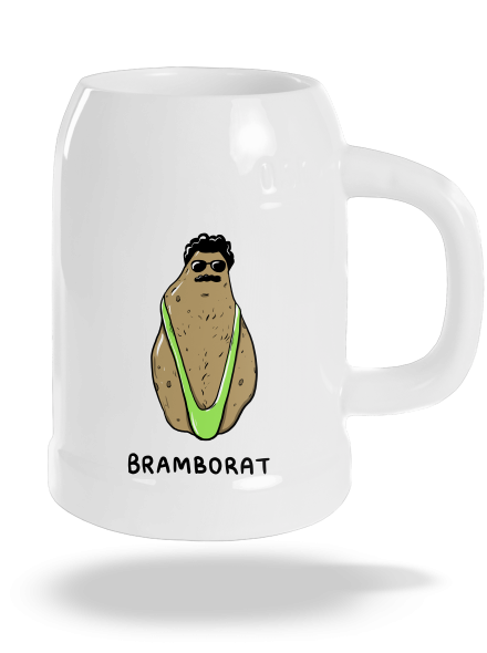 Bramborat půllitr White