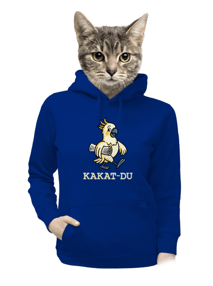 Kakat-du dámská mikina klokanka Royal Blue Mal