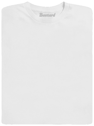 Bez potisku pánské dlouhý rukáv White