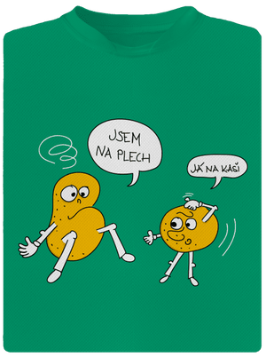 Opilé brambory dětské sportovní tričko Kelly Green Mal