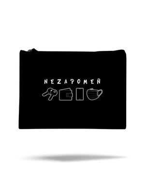 Nezapomeň taštička Black