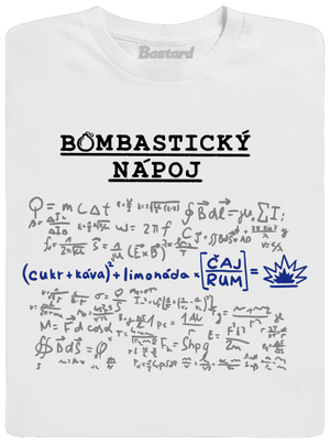 Bombastický nápoj dětské tričko White