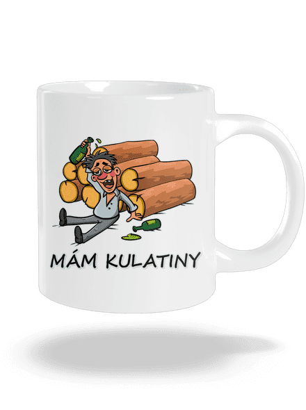Mám kulatiny velký hrnek White