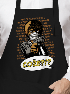 Jules zástěra Black