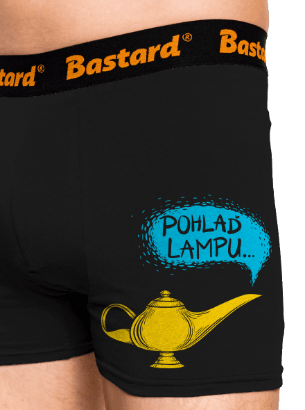 Aladinova lampa boxerky Black