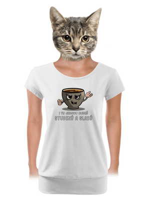 dámské tričko s lemem