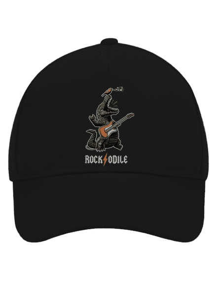Rockodile kšiltovka baseballka Black